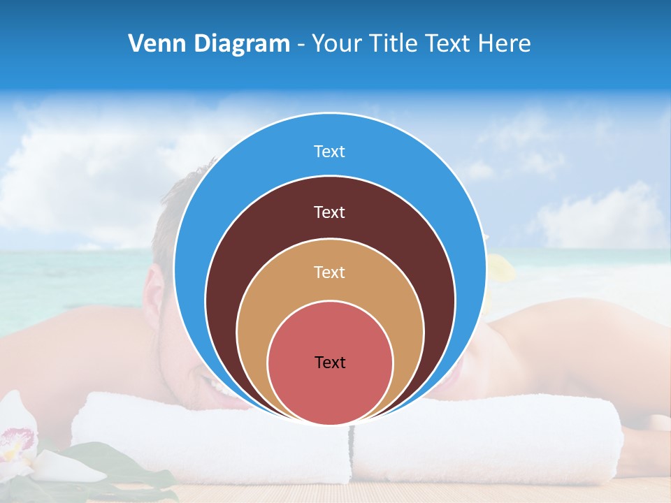 Sanfte Medizin Blume Kopf PowerPoint Template