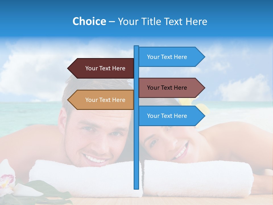 Sanfte Medizin Blume Kopf PowerPoint Template