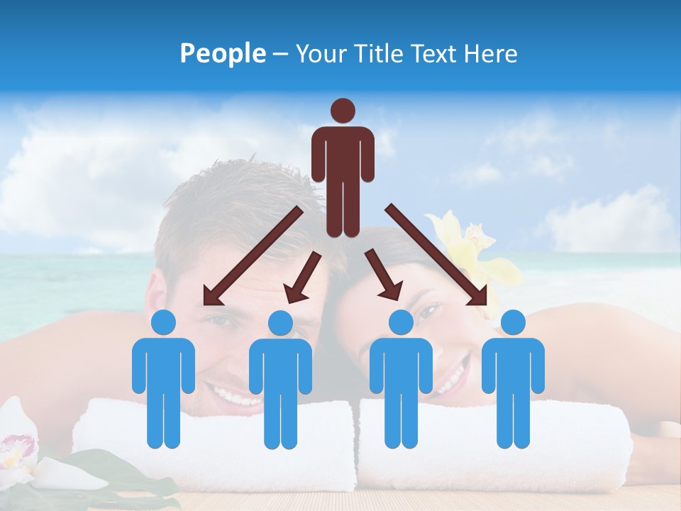 Sanfte Medizin Blume Kopf PowerPoint Template