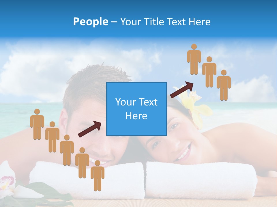 Sanfte Medizin Blume Kopf PowerPoint Template