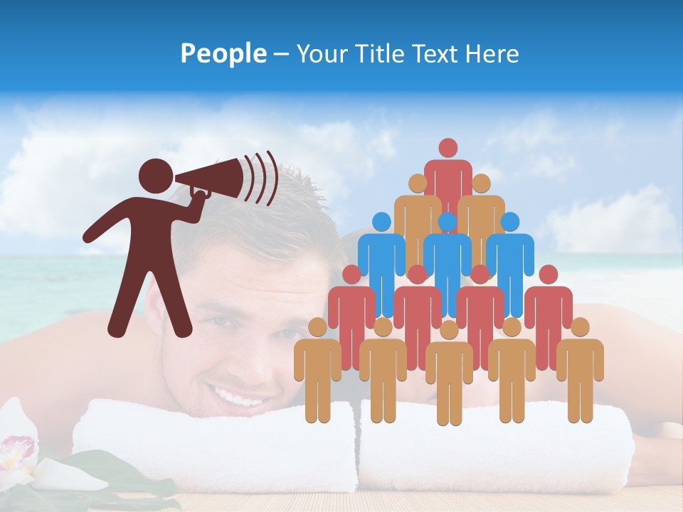 Sanfte Medizin Blume Kopf PowerPoint Template