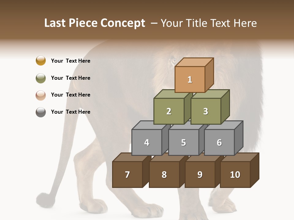 Animal Indoors One Animal PowerPoint Template