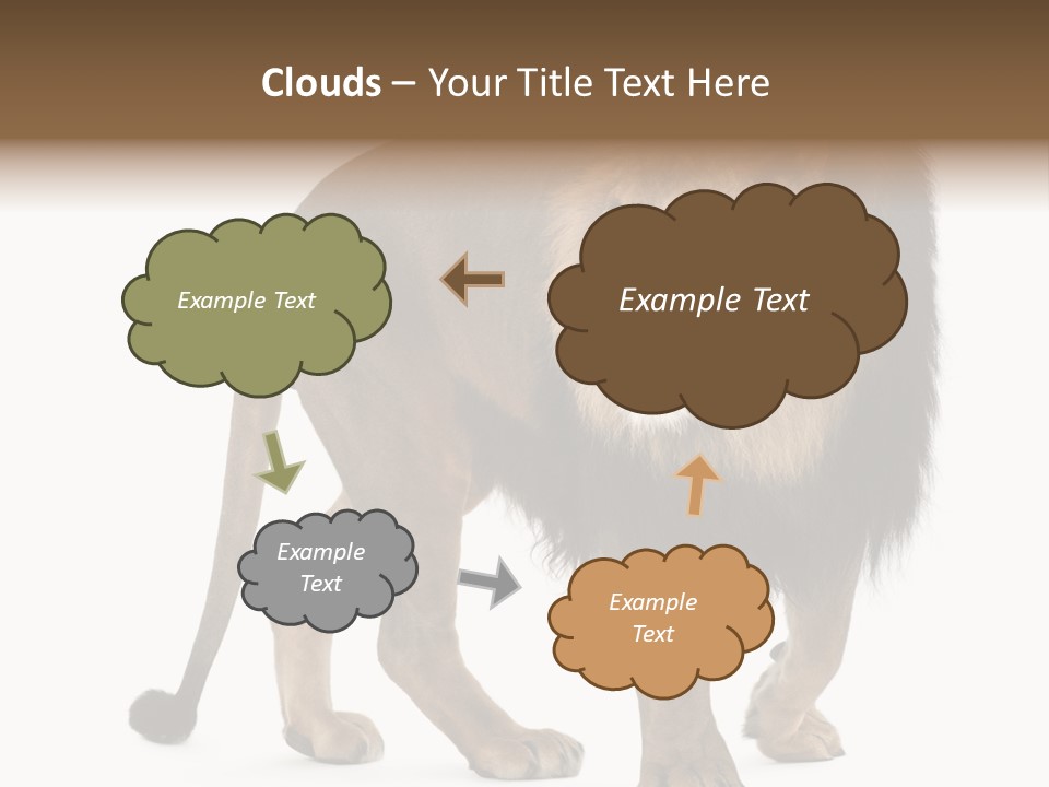 Animal Indoors One Animal PowerPoint Template