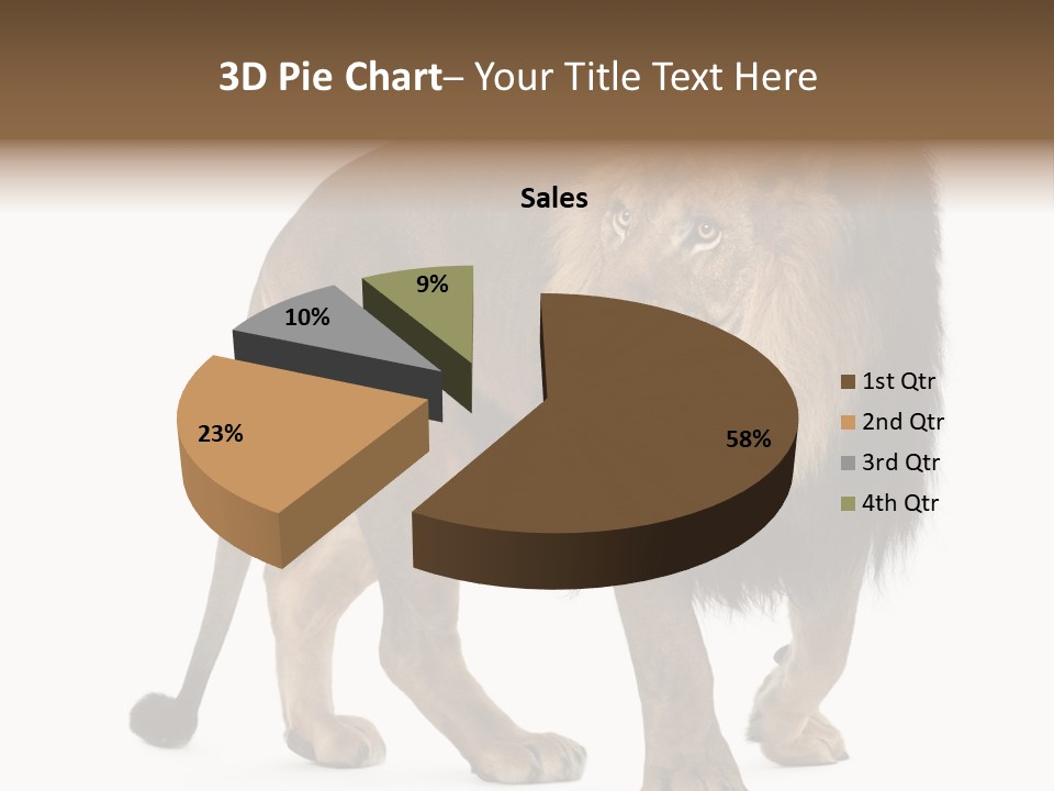 Animal Indoors One Animal PowerPoint Template