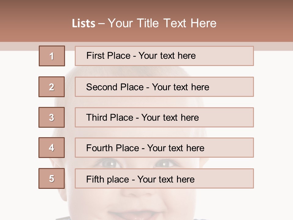 Mensch Lacht Lachen PowerPoint Template