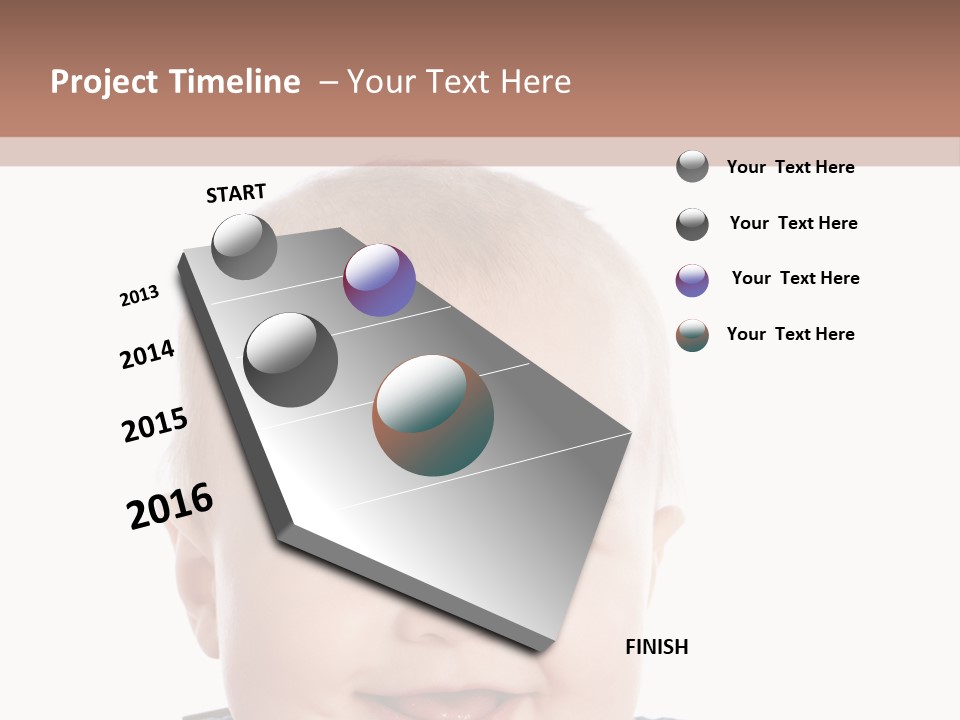 Mensch Lacht Lachen PowerPoint Template