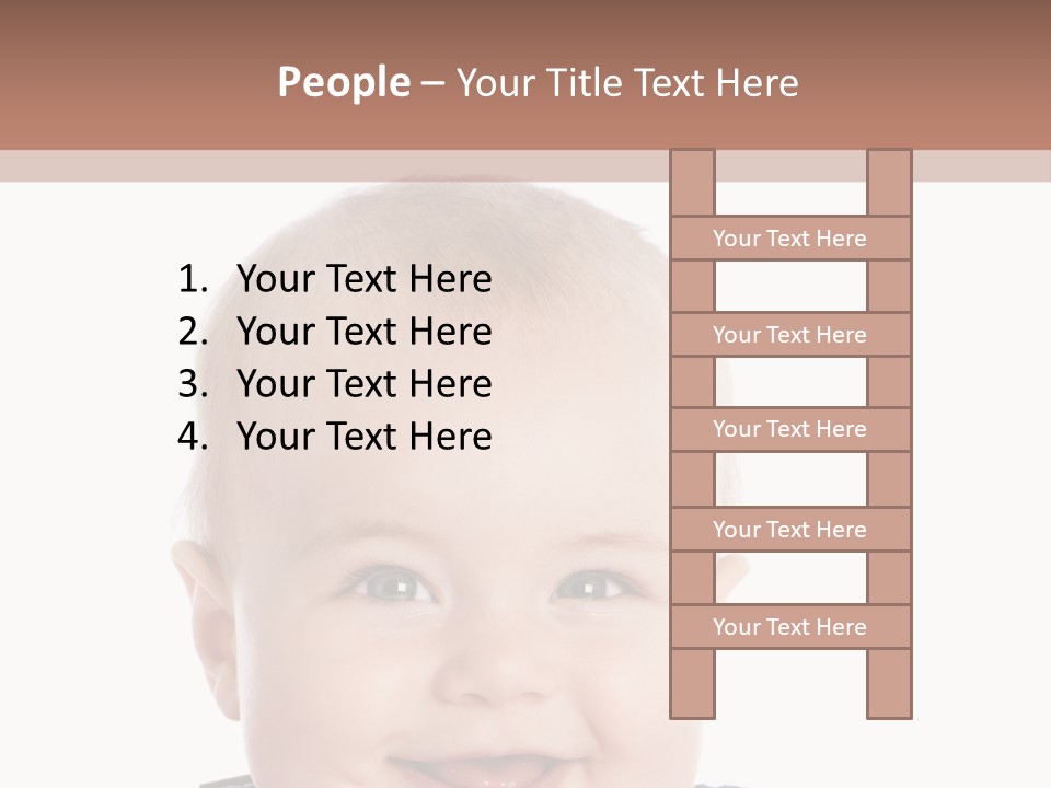 Mensch Lacht Lachen PowerPoint Template