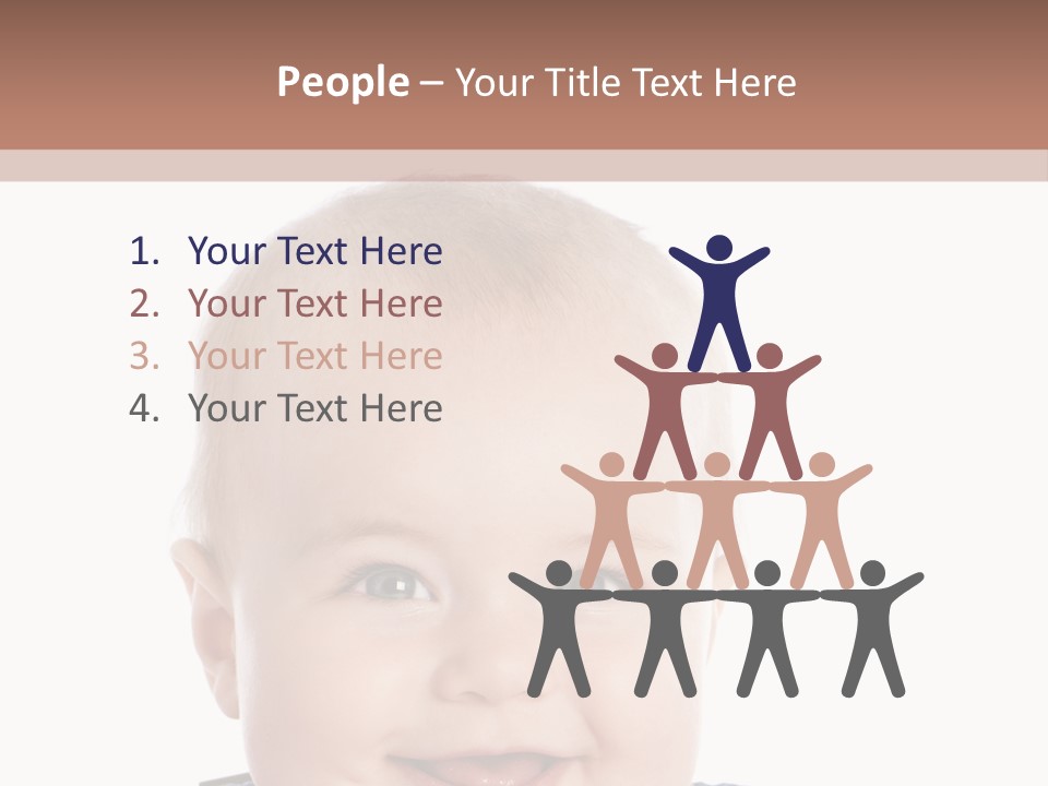 Mensch Lacht Lachen PowerPoint Template