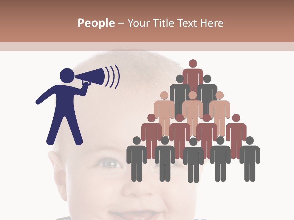 Mensch Lacht Lachen PowerPoint Template