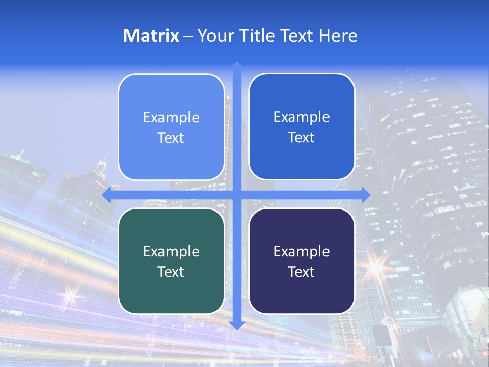 Twilight Background China PowerPoint Template