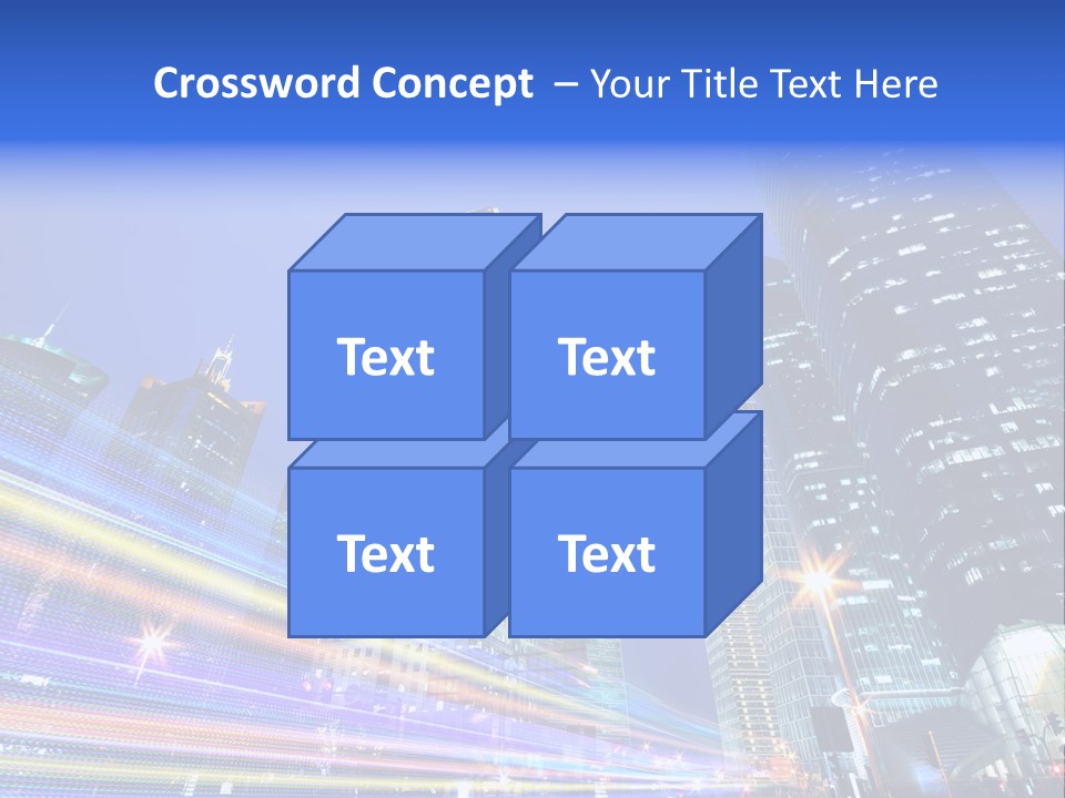 Twilight Background China PowerPoint Template