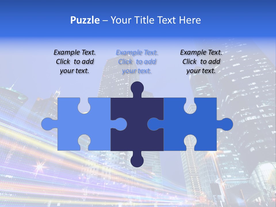 Twilight Background China PowerPoint Template