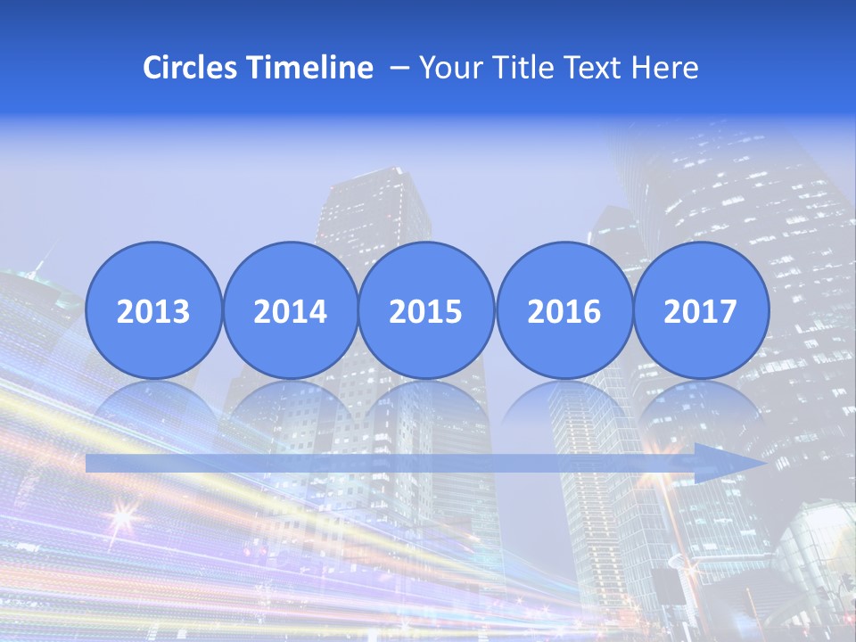 Twilight Background China PowerPoint Template