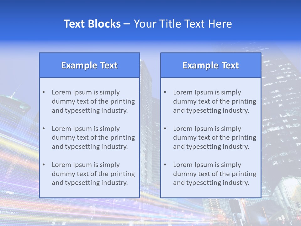 Twilight Background China PowerPoint Template