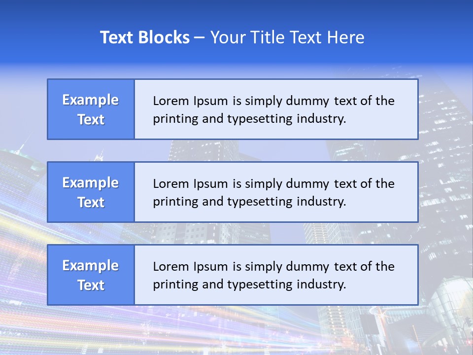 Twilight Background China PowerPoint Template