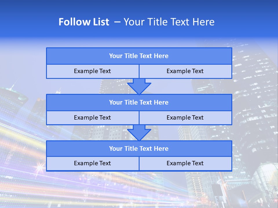 Twilight Background China PowerPoint Template