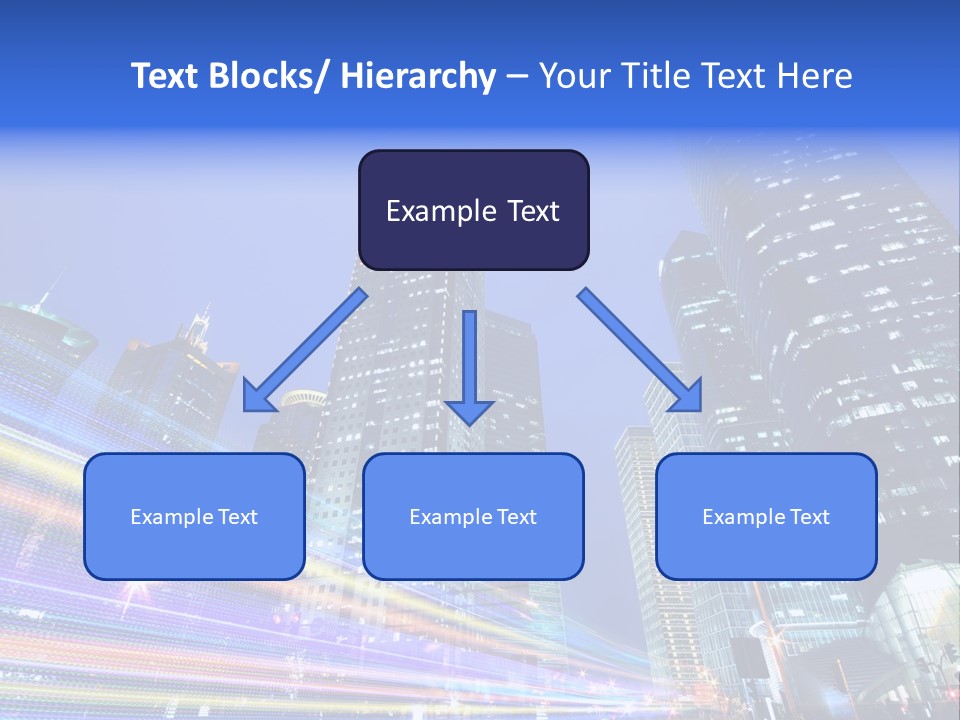 Twilight Background China PowerPoint Template