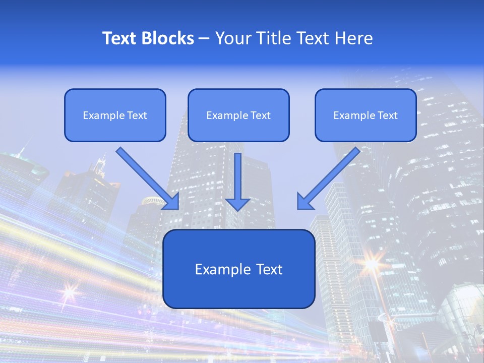 Twilight Background China PowerPoint Template