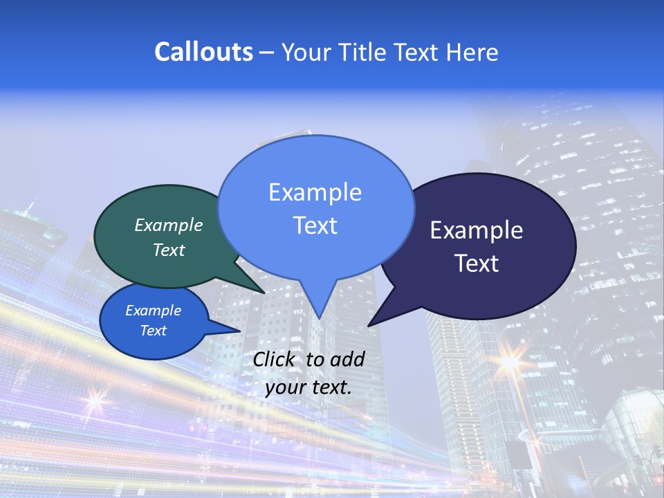 Twilight Background China PowerPoint Template