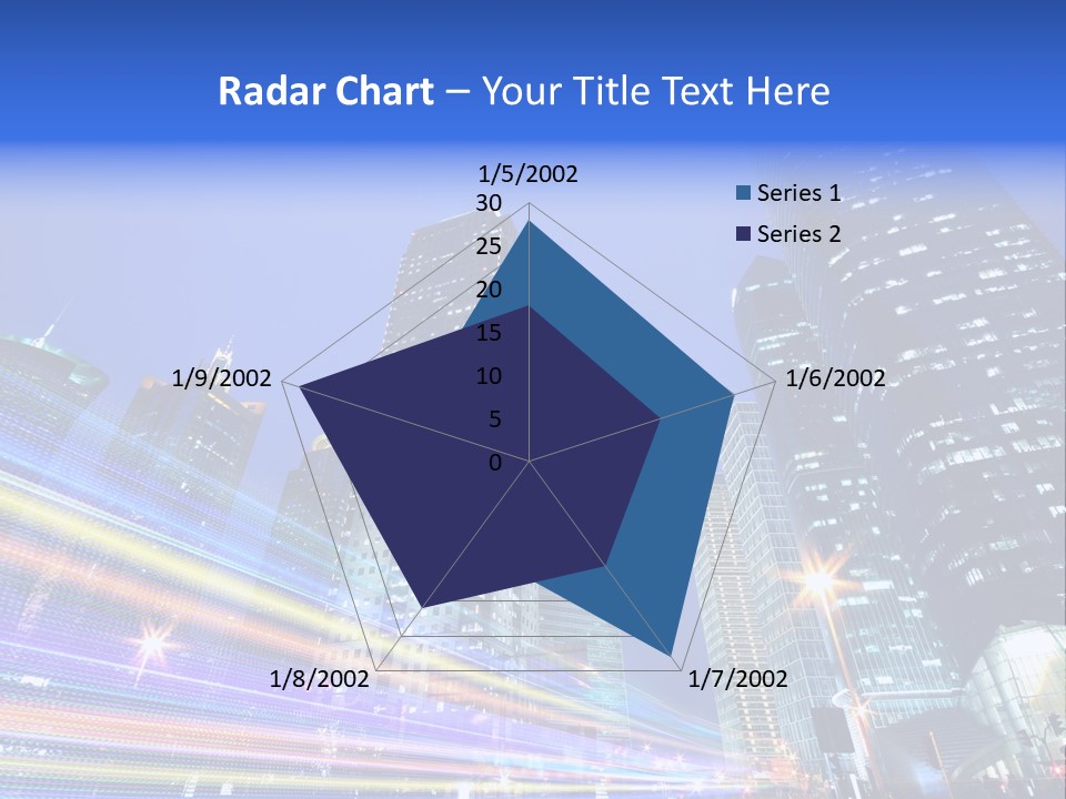 Twilight Background China PowerPoint Template