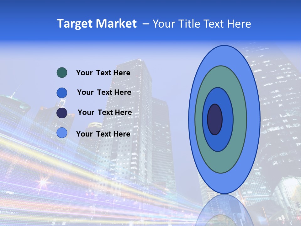 Twilight Background China PowerPoint Template