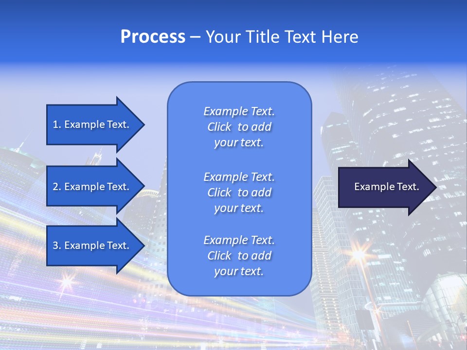 Twilight Background China PowerPoint Template