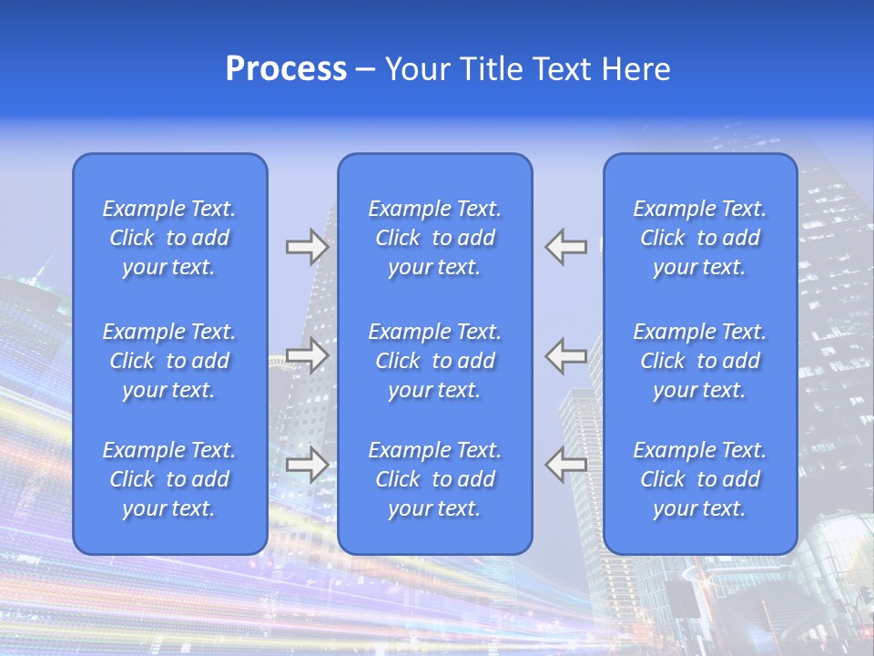 Twilight Background China PowerPoint Template