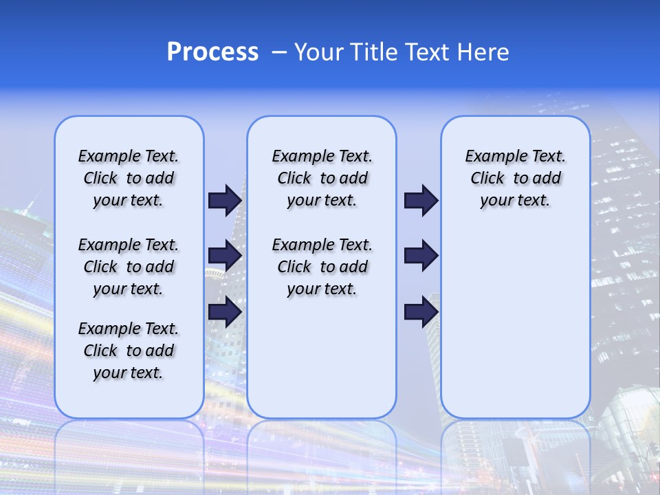 Twilight Background China PowerPoint Template