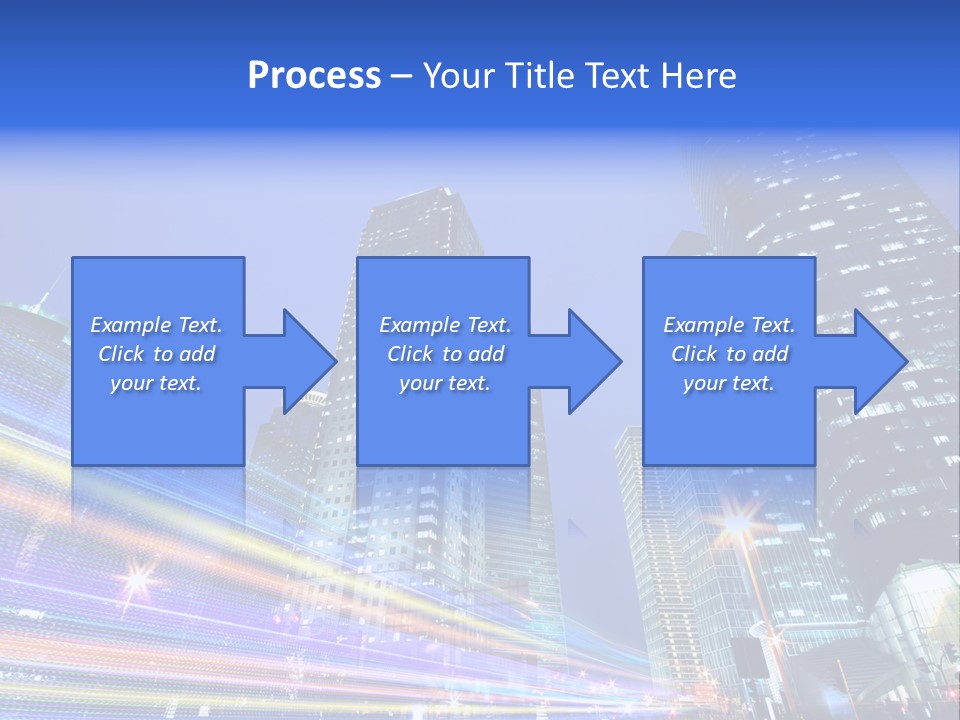 Twilight Background China PowerPoint Template