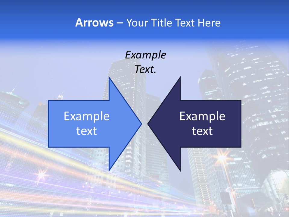 Twilight Background China PowerPoint Template