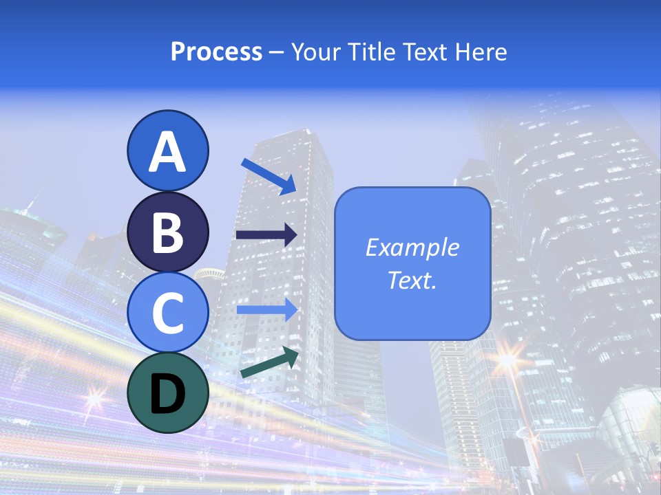 Twilight Background China PowerPoint Template