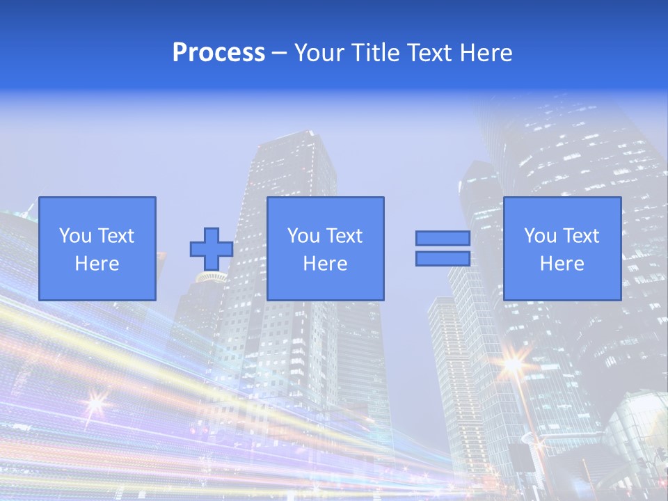 Twilight Background China PowerPoint Template