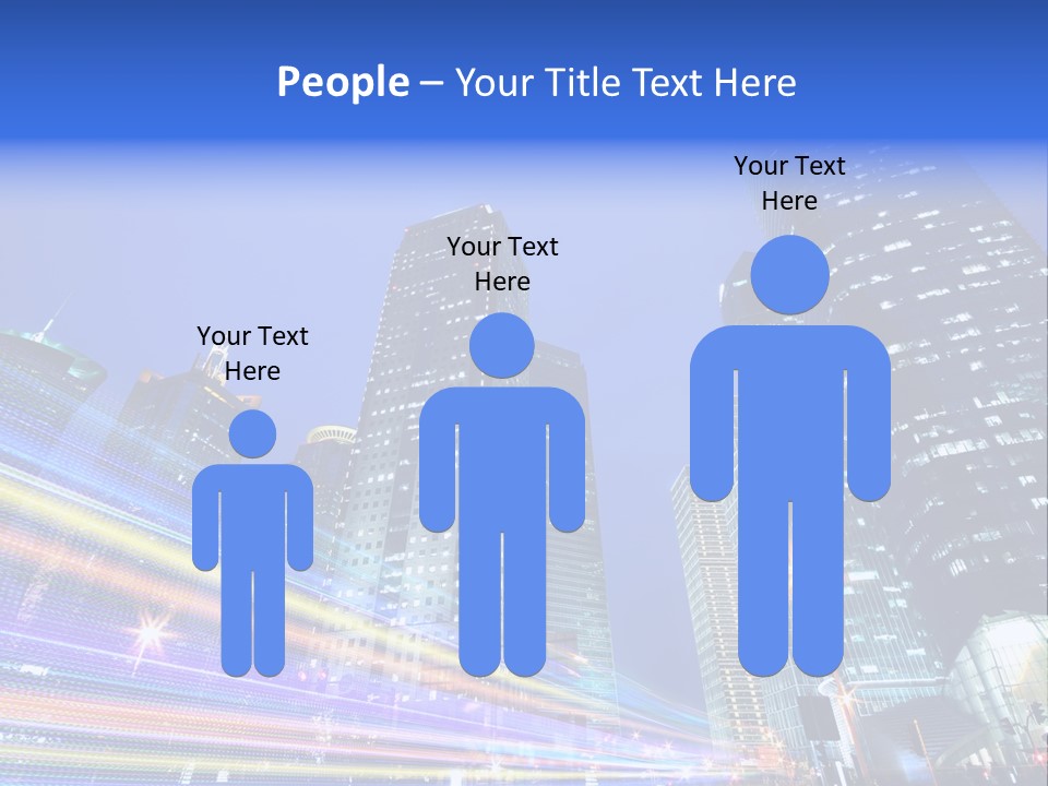 Twilight Background China PowerPoint Template