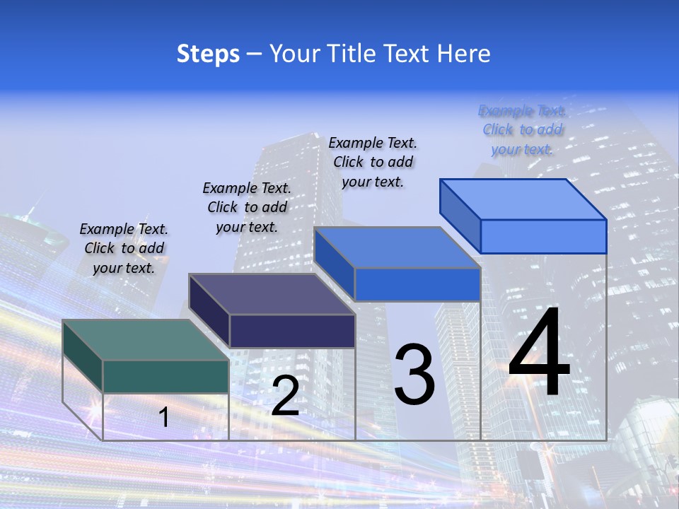 Twilight Background China PowerPoint Template