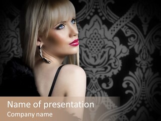 Atractive Skin Lovely PowerPoint Template