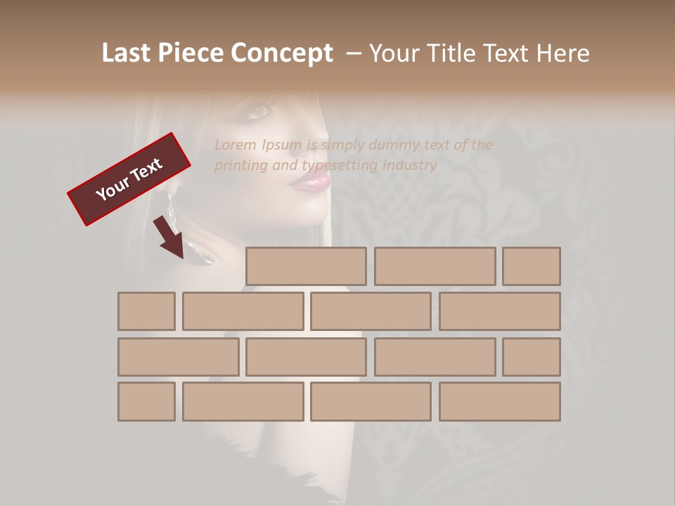 Atractive Skin Lovely PowerPoint Template