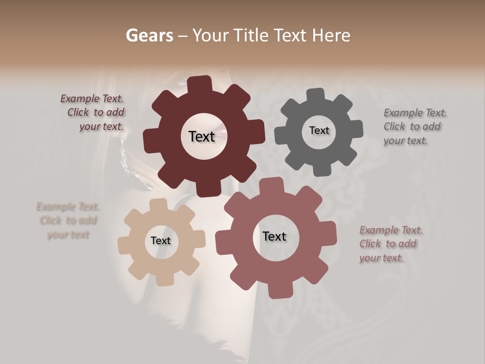 Atractive Skin Lovely PowerPoint Template