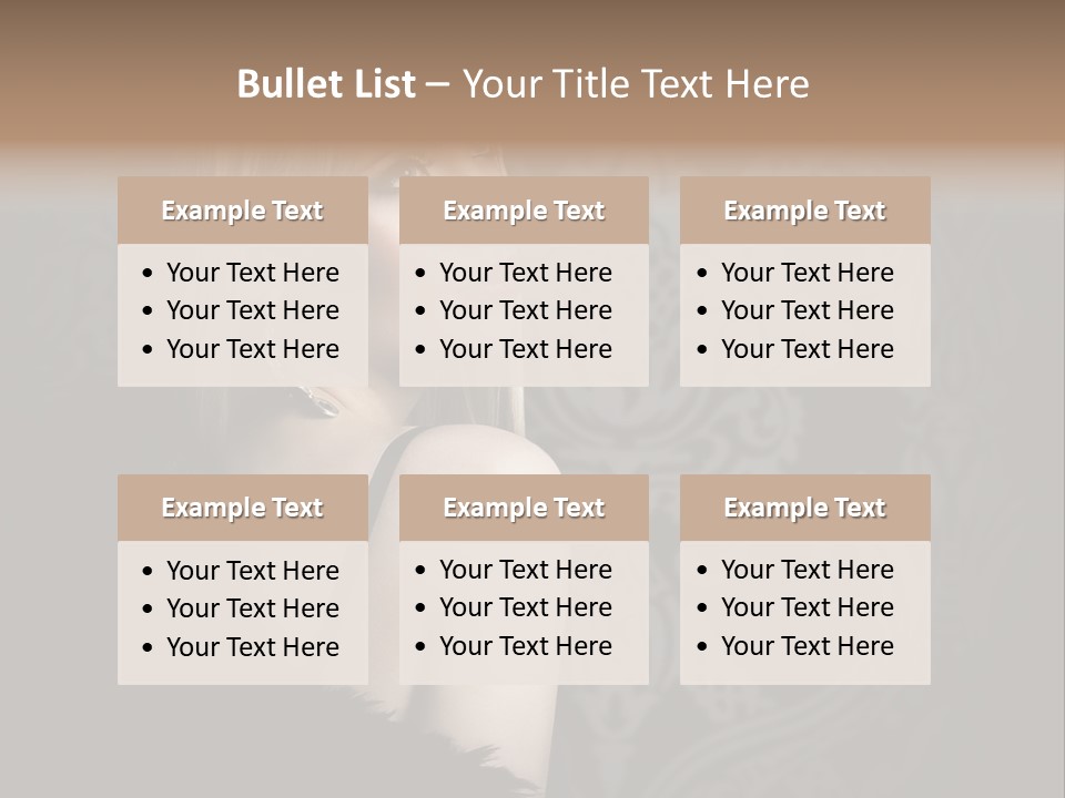 Atractive Skin Lovely PowerPoint Template