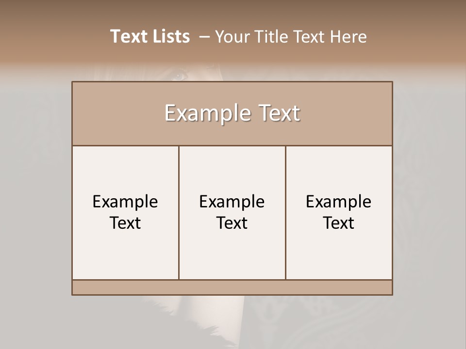 Atractive Skin Lovely PowerPoint Template