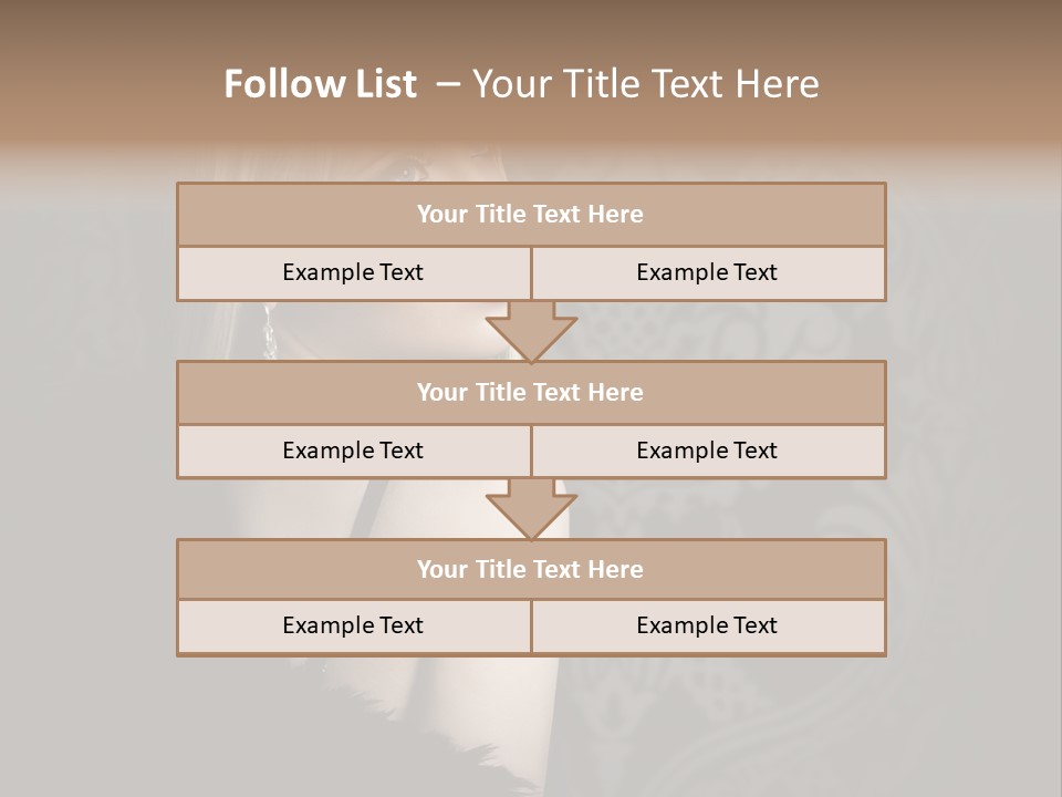 Atractive Skin Lovely PowerPoint Template