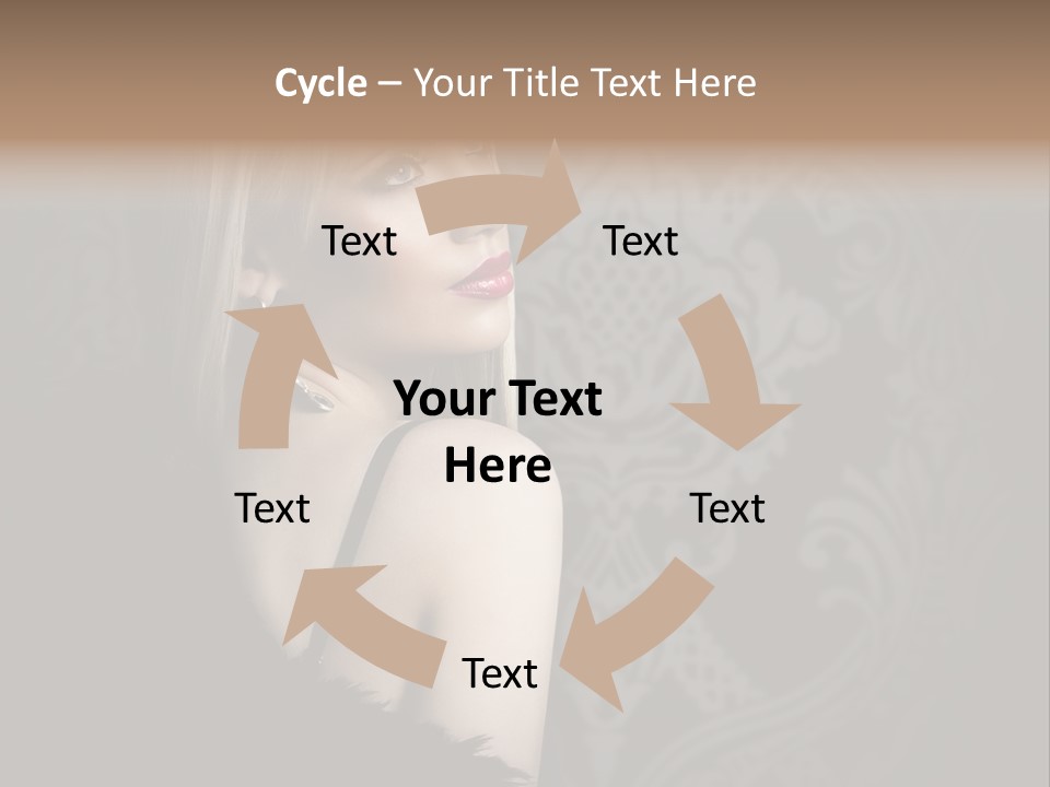 Atractive Skin Lovely PowerPoint Template