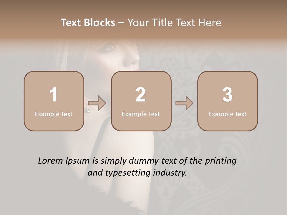 Atractive Skin Lovely PowerPoint Template