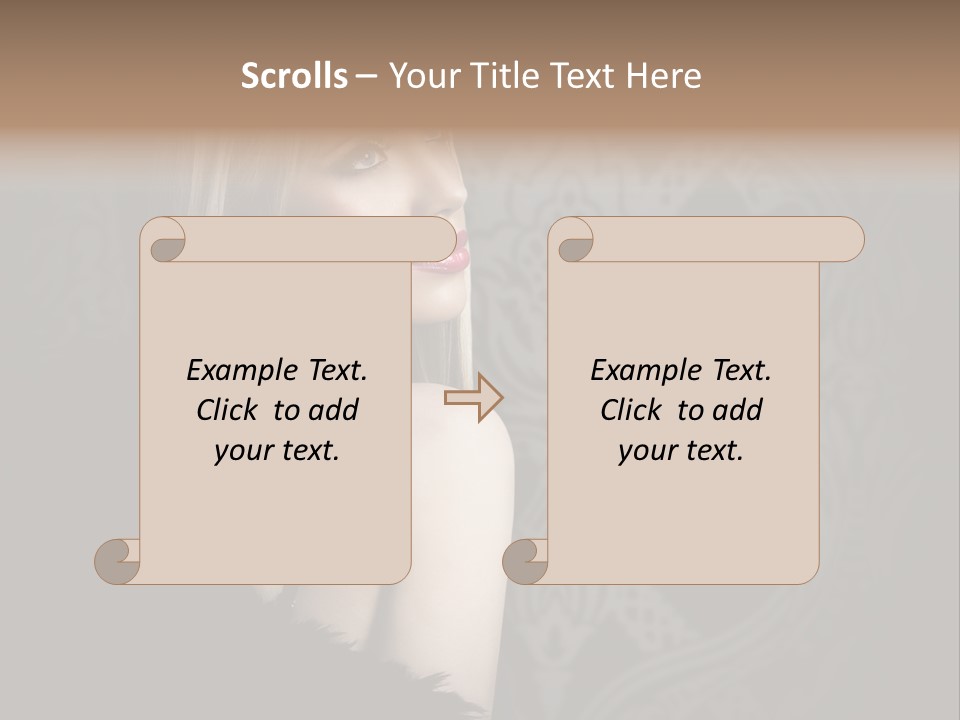 Atractive Skin Lovely PowerPoint Template