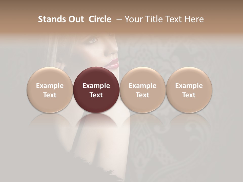 Atractive Skin Lovely PowerPoint Template