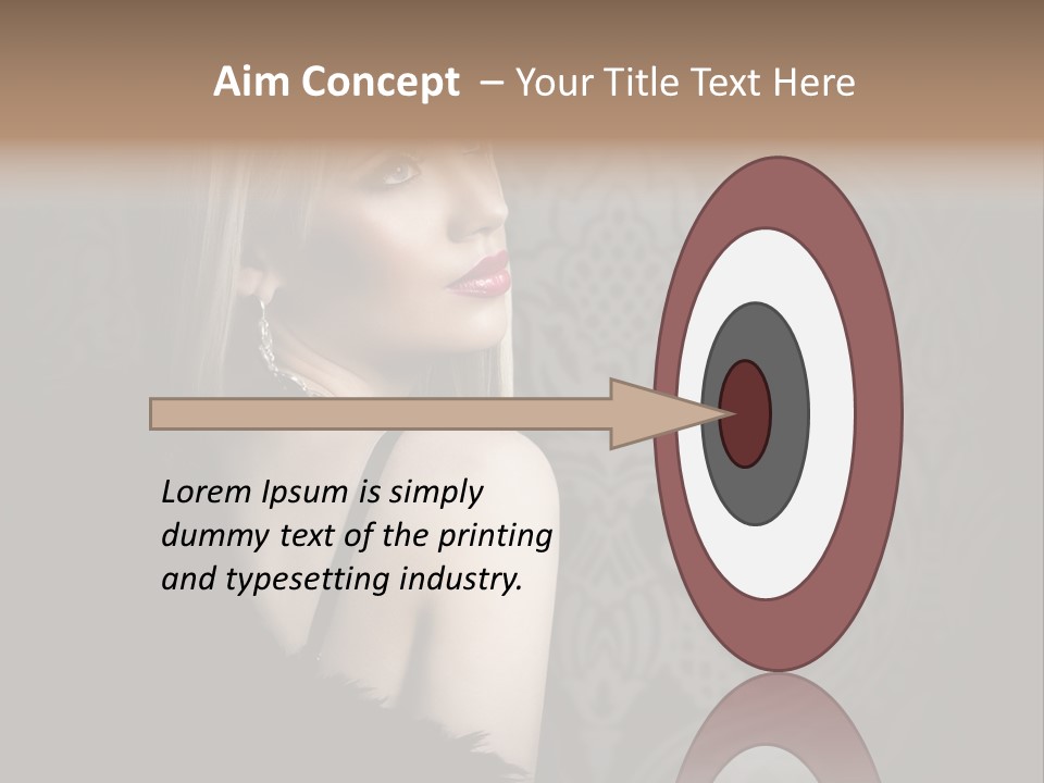 Atractive Skin Lovely PowerPoint Template