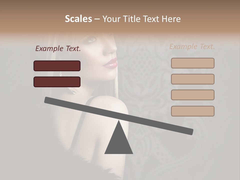 Atractive Skin Lovely PowerPoint Template