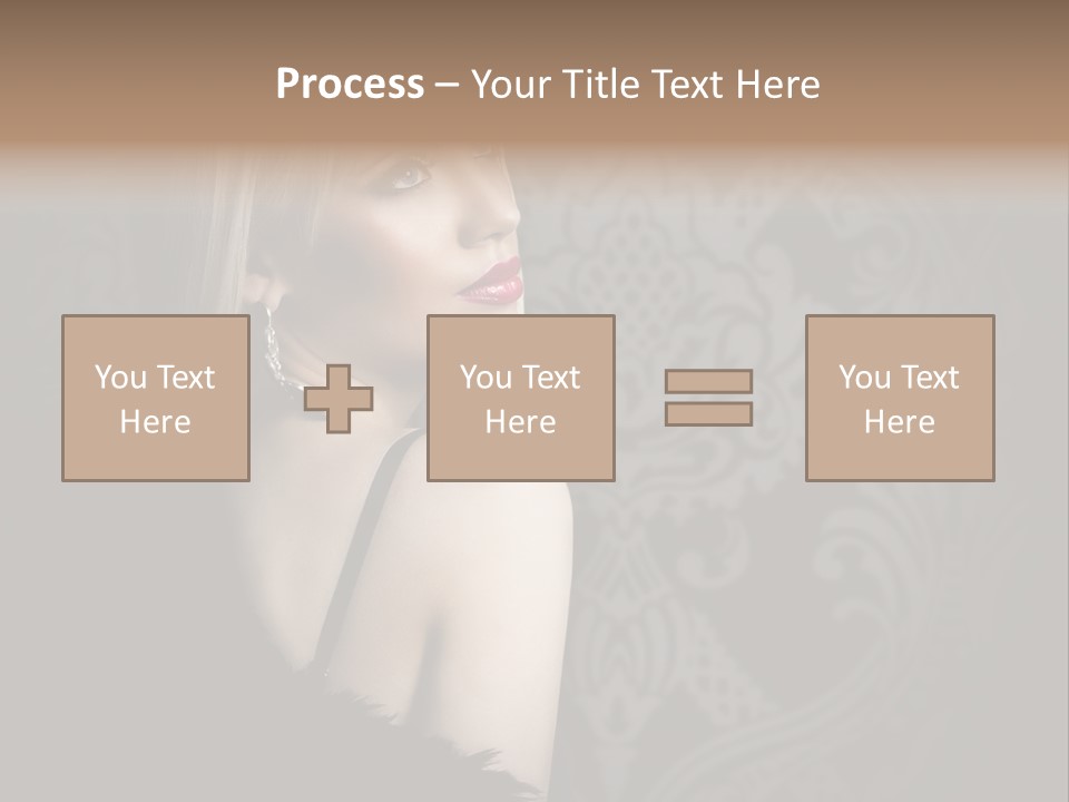 Atractive Skin Lovely PowerPoint Template