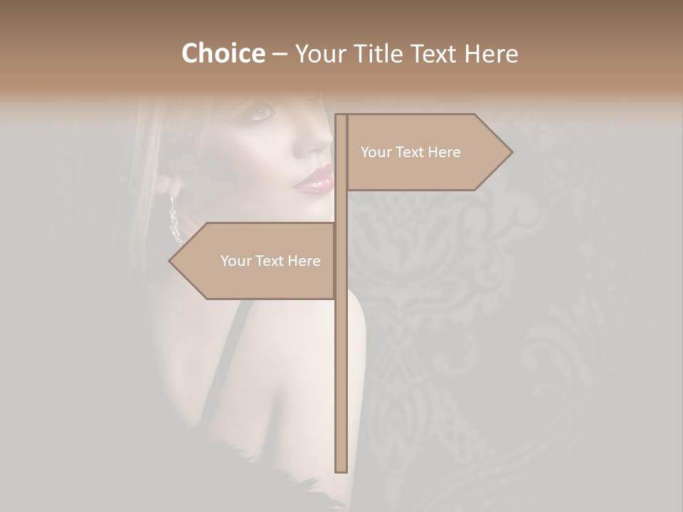 Atractive Skin Lovely PowerPoint Template