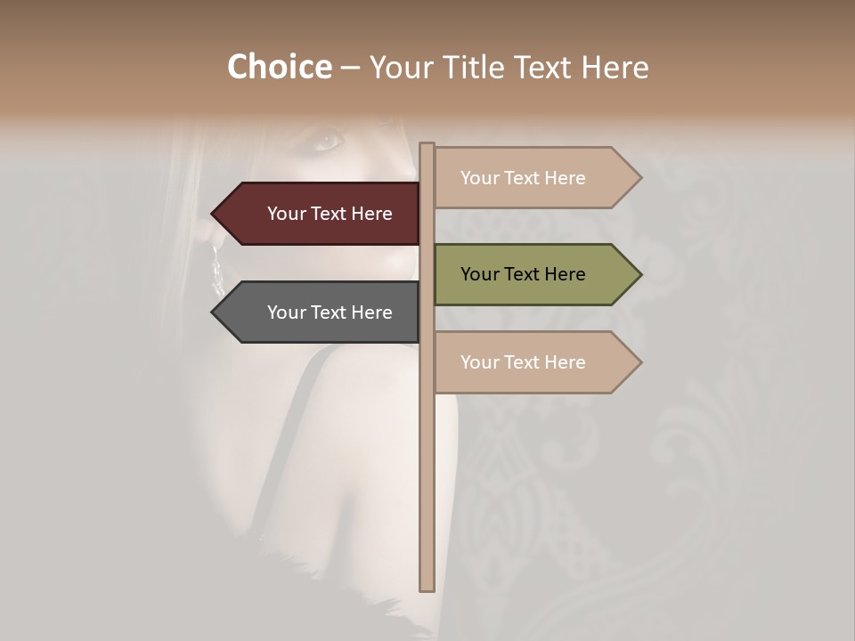 Atractive Skin Lovely PowerPoint Template