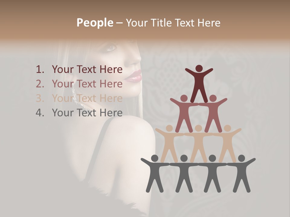 Atractive Skin Lovely PowerPoint Template